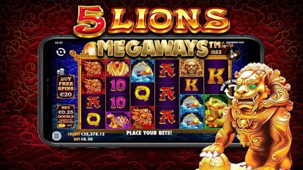5 Lions Megaways แตกง่าย ได้เงินจริง