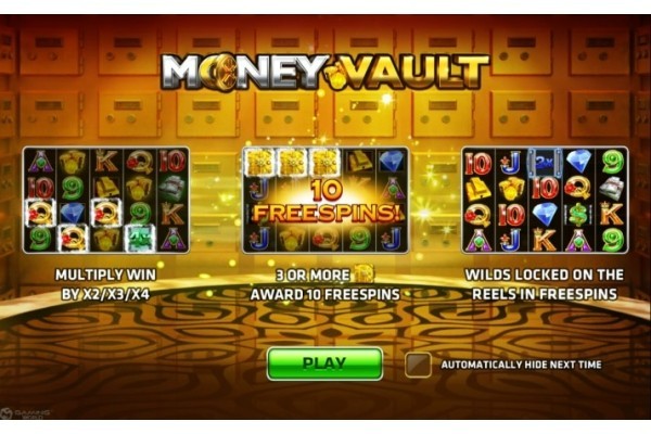 Money Vault ทางเลือกแห่งความโชคดี 