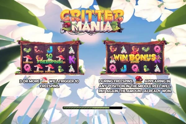 Critter Mania กลายเป็นเกมที่ได้รับความนิยมจากเหล่าคอเกมสล็อตอย่างรวดเร็ว
